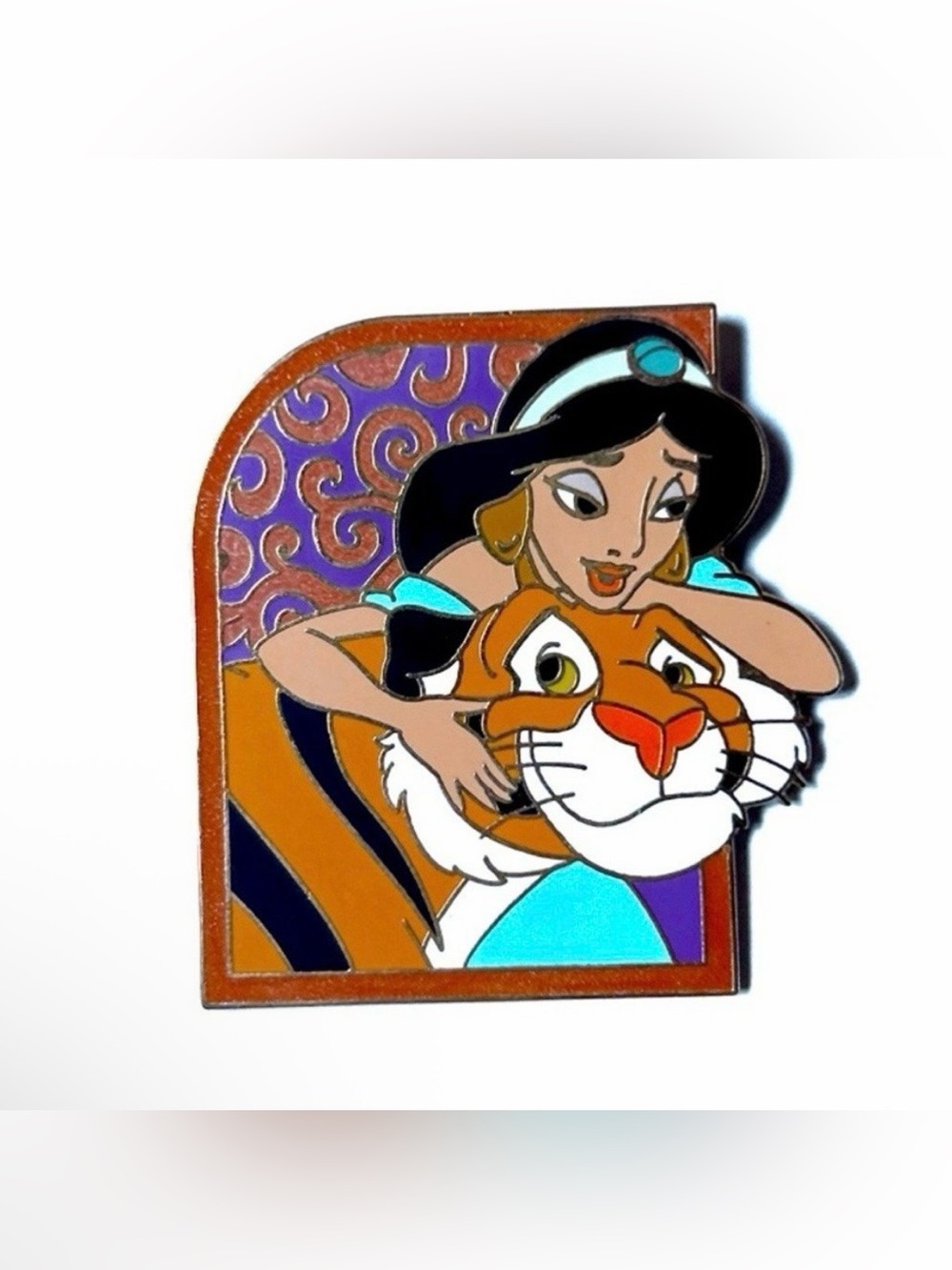 Disney pin: Jasmine and Rajah - Princesses with their Horses